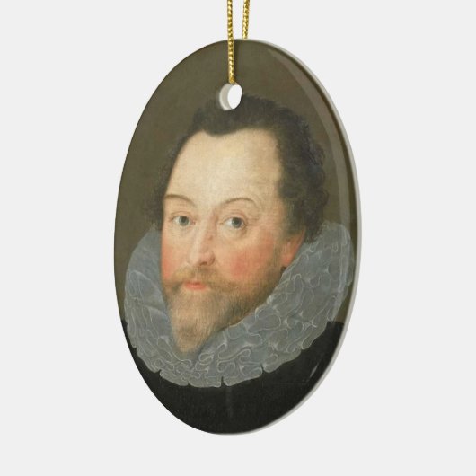 Sir Francis Drake Keramisch Ornament (Links)