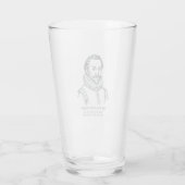 Sir Francis Drake Pint Glass Glas (Achterkant)