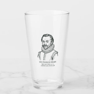Sir Francis Drake Pint Glass Glas