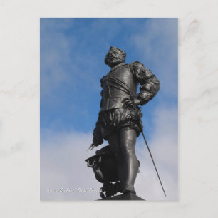 Sir Francis Drake Statue, Plymouth briefkaart