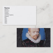 Sir Francis Drake Visitekaartje (Voorkant / Achterkant)