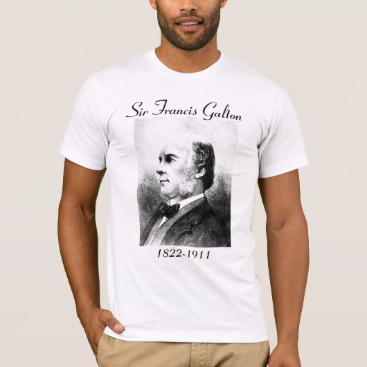 Sir Francis Galton #2 - ik citeer T-shirt (Voorkant)