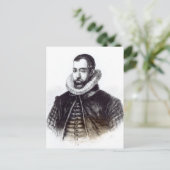 Sir Francis Walsingham Briefkaart (Staand voorkant)