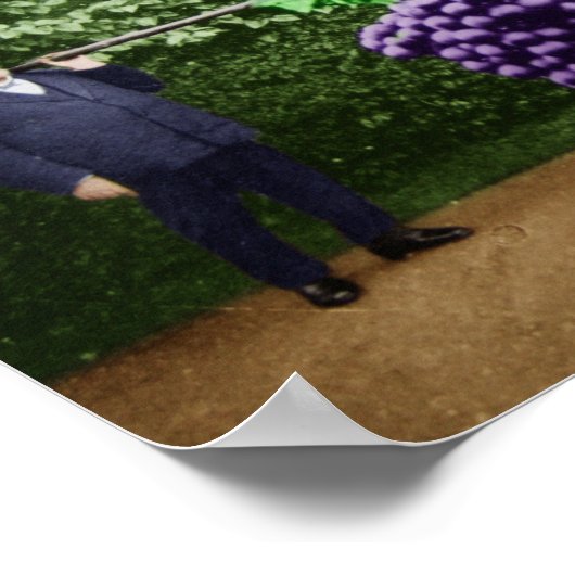 Sir Frank Crisp op het Poster van het friar Park (Hoek)