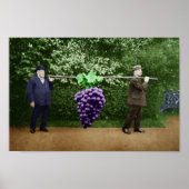 Sir Frank Crisp op het Poster van het friar Park (Voorkant)