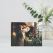 Sir Frank Dicksee, Romeo en Juliet Briefkaart (Staand voorkant)