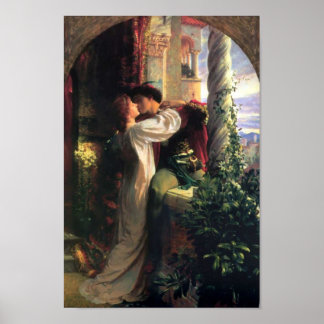 Sir Frank Dicksee, Romeo en Juliet Poster