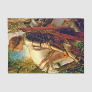 “Sir Galahad” by George Frederic Watts Tissuepapier