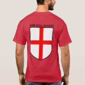 Sir Galahad Coat of Arms Shirt (Achterkant)