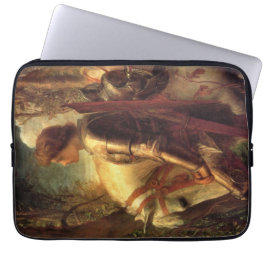 Sir Galahad (door George Frederick Watts) Laptop Sleeve