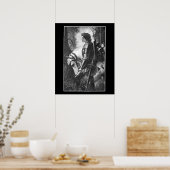 Sir Galahad - G.F. Watts gegraveerd door H.W. Peck Poster (Keuken)