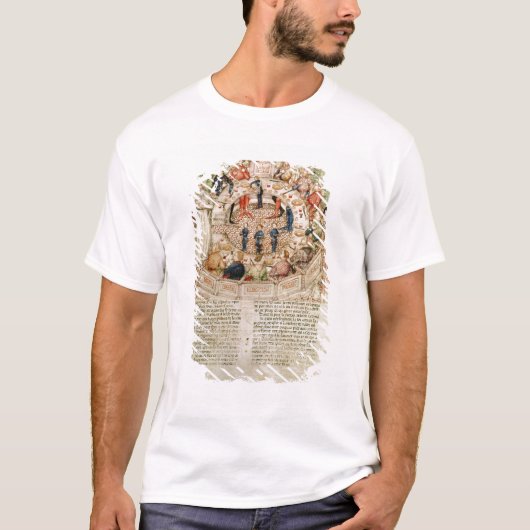 Sir Galahad is blij met de rondetafelconferentie T-shirt (Voorkant)