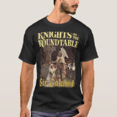 Sir Galahad Knachten van de ronde tafel Medieval L T-shirt (Voorkant)
