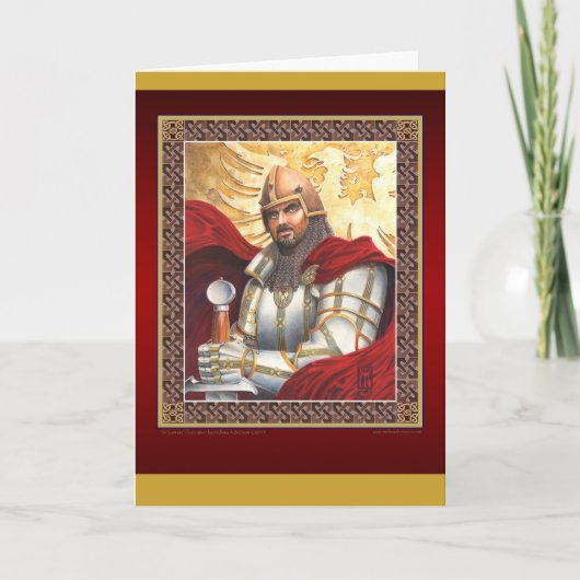 Sir Gawain Card Feestdagen Kaart (Voorkant)