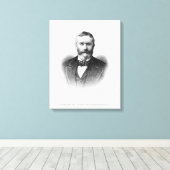 Sir George Otto Trevelyan Canvas Afdruk (Insitu (Houten vloer))
