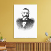 Sir George Otto Trevelyan Canvas Afdruk (Insitu (Woonkamer))