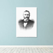 Sir George Otto Trevelyan Canvas Afdruk (Insitu (Houten vloer))