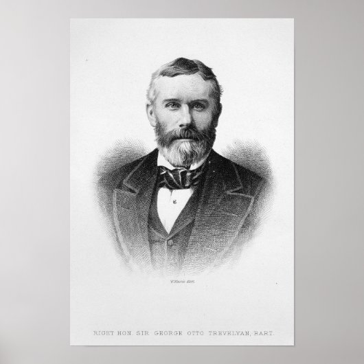 Sir George Otto Trevelyan Poster (Voorkant)