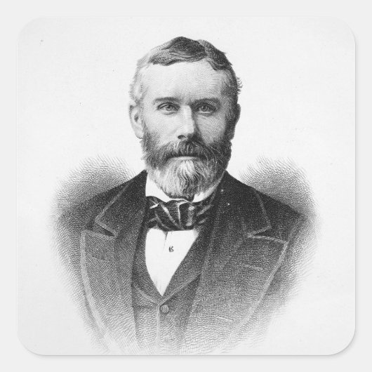 Sir George Otto Trevelyan Vierkante Sticker (Voorkant)