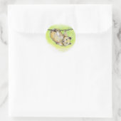 Sir Ham Ronde Sticker (Tas)