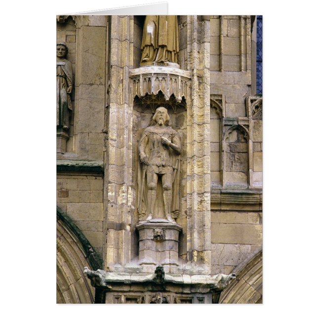 Sir Henry 'Hotspur Percy' op de westerfaçade (Voorkant)