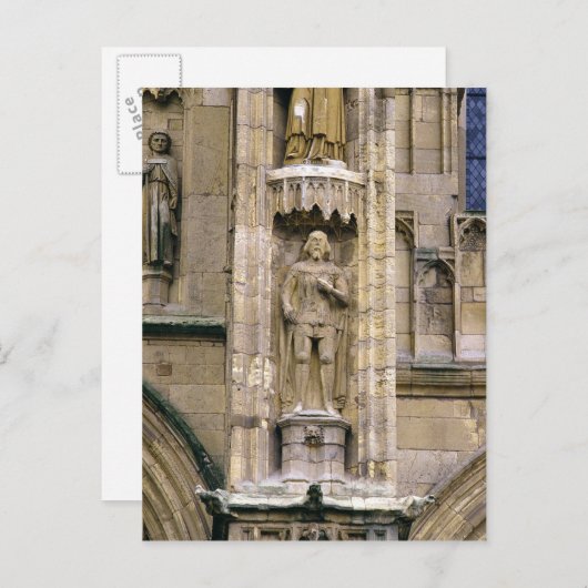 Sir Henry 'Hotspur Percy' op de westerfaçade Briefkaart (Voorkant / Achterkant)