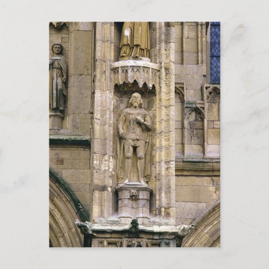 Sir Henry 'Hotspur Percy' op de westerfaçade Briefkaart (Voorkant)