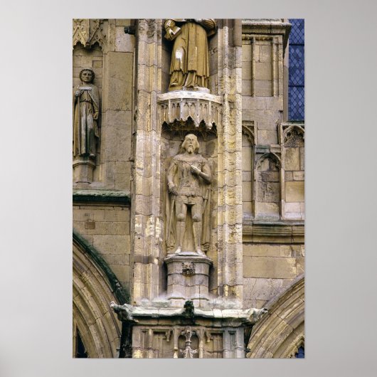 Sir Henry 'Hotspur Percy' op de westerfaçade Poster (Voorkant)