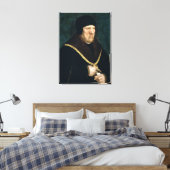 Sir Henry Wyatt noemde soms Milord Cromwell Canvas Afdruk (Insitu (Slaapkamer))