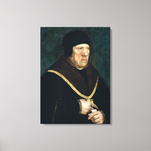 Sir Henry Wyatt noemde soms Milord Cromwell Canvas Afdruk