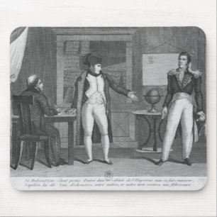 Sir Hudson Lowe komt terug in de studie van Napole Muismat