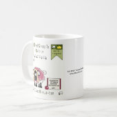 Sir Isaac N-ewe-ton Coffee Mok (Voorkant links)