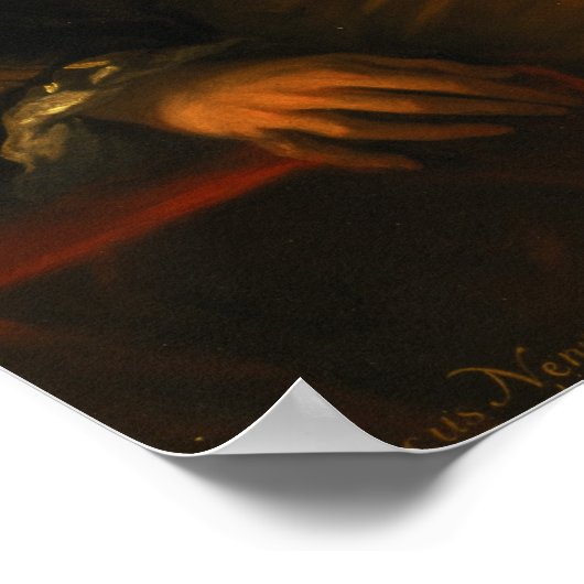 Sir Isaac Newton, 1710 Poster (Hoek)