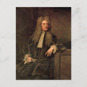 Sir Isaac Newton Briefkaart
