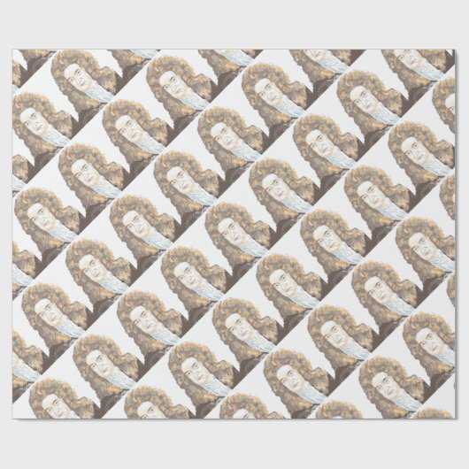 Sir Isaac Newton Cadeaupapier (Vlak)