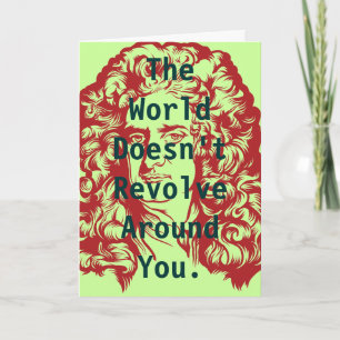 Sir Isaac Newton Card Kaart