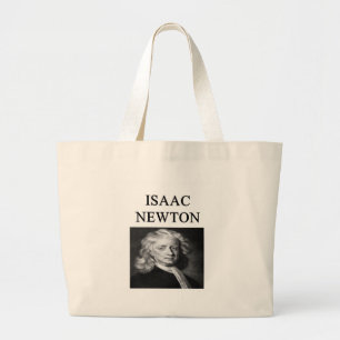 sir isaac newton grote tote bag