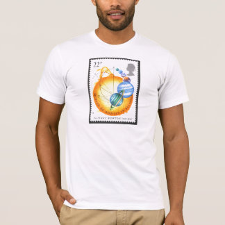 Sir Isaac Newton in beweging T-shirt