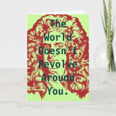 Sir Isaac Newton Kaart (Voorkant)