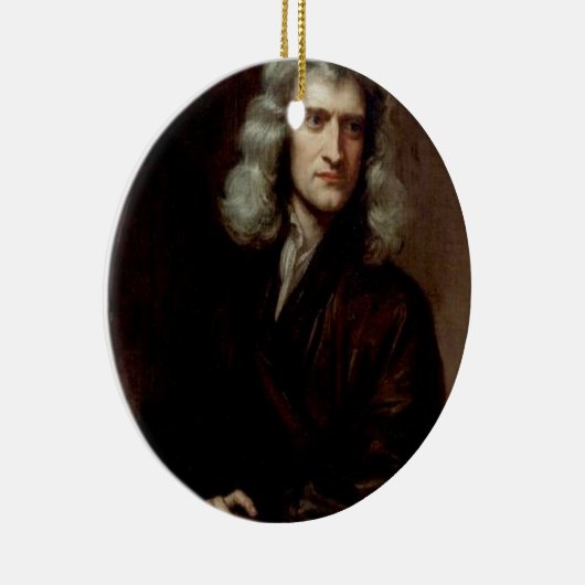 sir isaac newton keramisch ornament (Rechts)