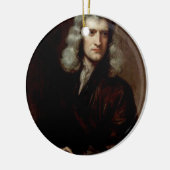 sir isaac newton keramisch ornament (Links)
