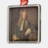 Sir Isaac Newton Metalen Ornament (Links)