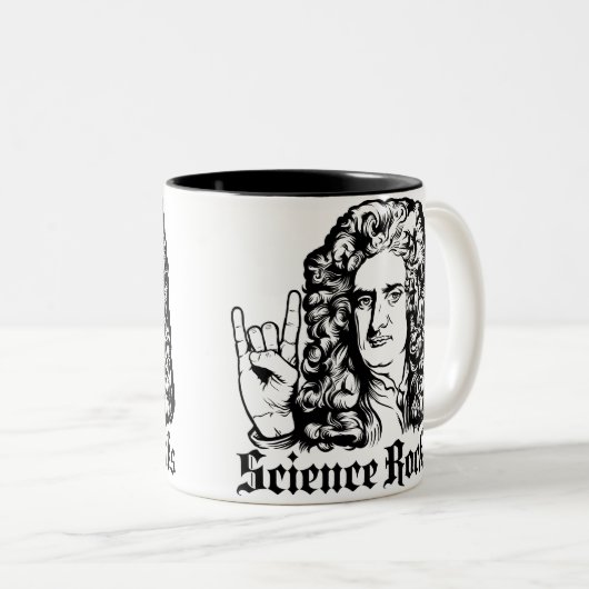 Sir Isaac Newton Science Rocks Mokken (Voorkant rechts)