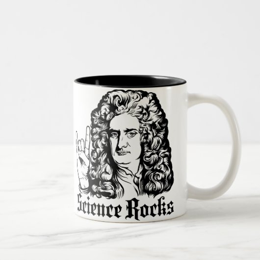 Sir Isaac Newton Science Rocks Mokken (Rechts)