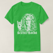 Sir Isaac Newton Science Rocks T-shirt (Design voorkant)