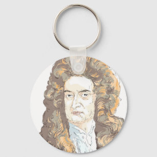 Sir Isaac Newton Sleutelhanger