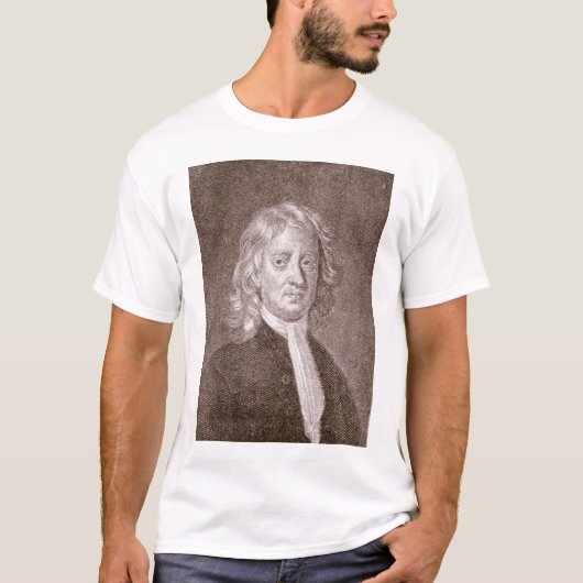 Sir Isaac Newton T-shirt (Voorkant)