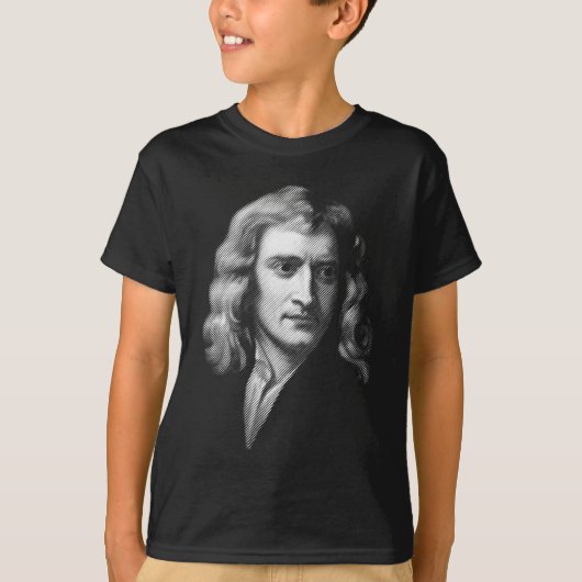 sir Isaac Newton T-shirt (Voorkant)