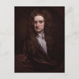 Sir Issac Newton Briefkaart