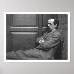 Sir James Matthew Barrie (1860-1937) (foto) Poster